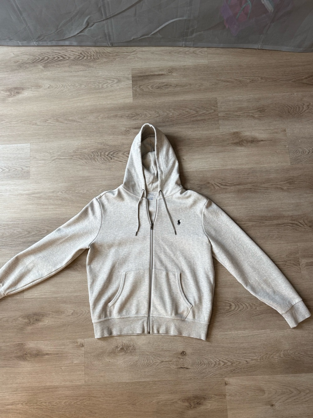Polo by Ralph Lauren Grey Zip-Up Hoodie